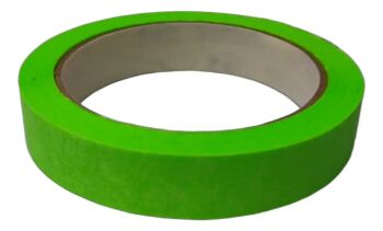 Imagem principal de FITA CREPE VERDE 24MM DE LARGURA