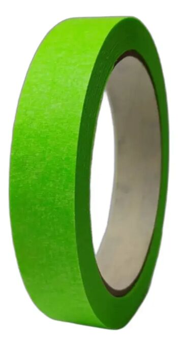 Imagem principal de FITA CREPE VERDE 18MM DE LARGURA