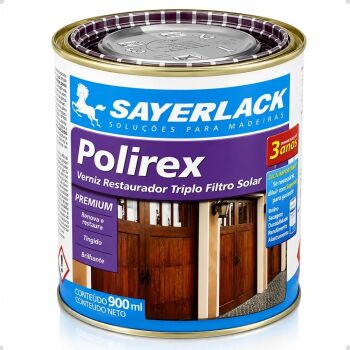 Imagem principal de VERNIZ POLIREX IMBUIA BRILHO 900ML SAYERLACK