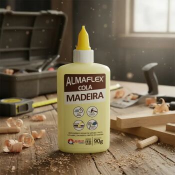 Imagem de COLA PVA ALMAFLEX 090GR (AMARELA)