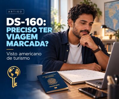 Imagem do artigo Preciso ter viagem marcada para preencher o DS-160 do visto americano de turismo?