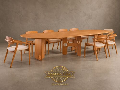 Imagem do produto Mesa Régia com Cadeira Lótus Estofada