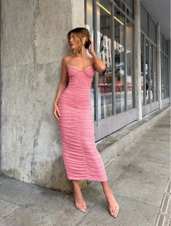 Imagem de Vestido Rose Lizi - Cloude