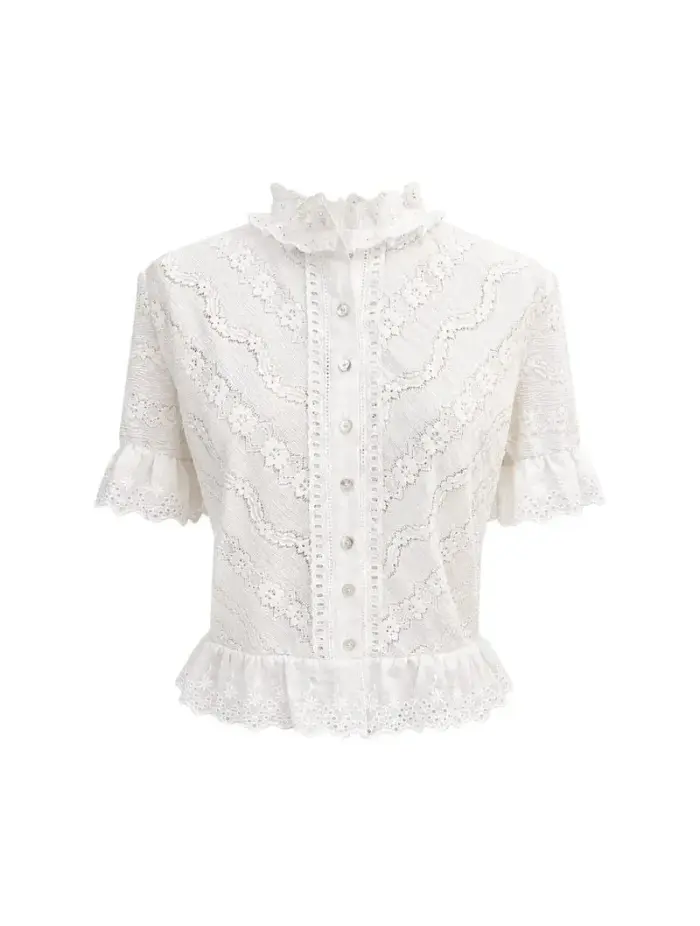 Imagem de BLUSA OFF WHITE MIRNA - CLOUDE