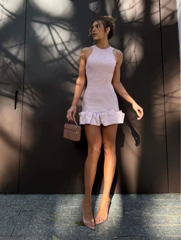 Imagem de VESTIDO ROSA MILENA - CLOUDE