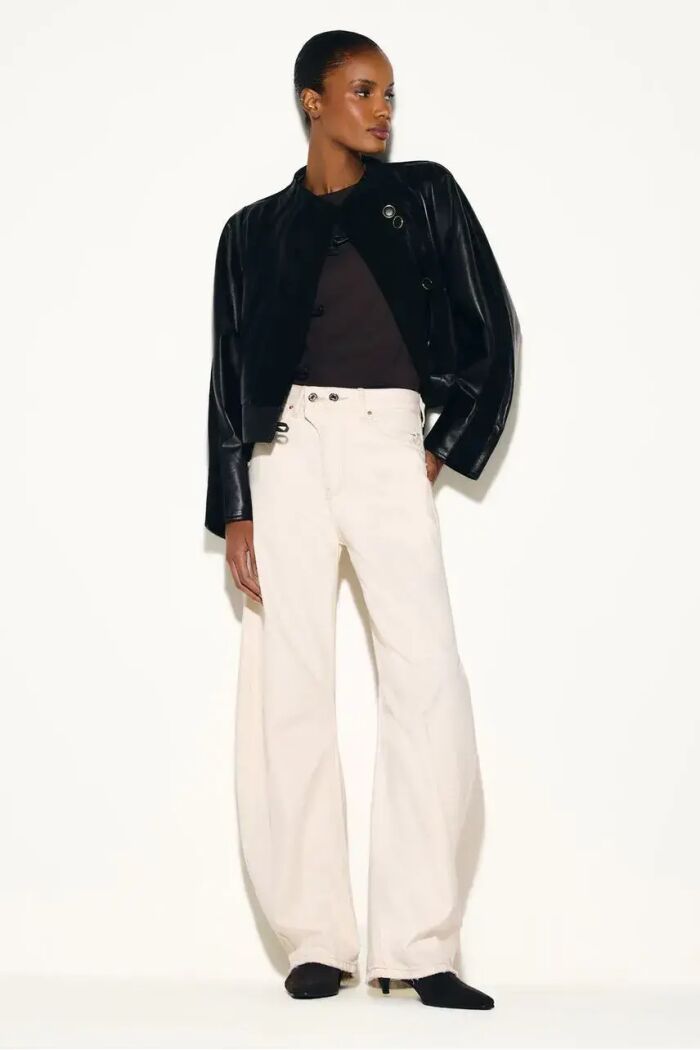 Imagem de CALCA JEANS JULIA COS TRANSPASSADO WHITE - NV