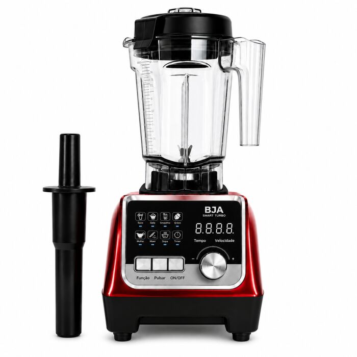 Imagem de Blender Liquidificador Smart Turbo 2000 Watts 2 Litros Modelo BJA-2L-2W Vermelho