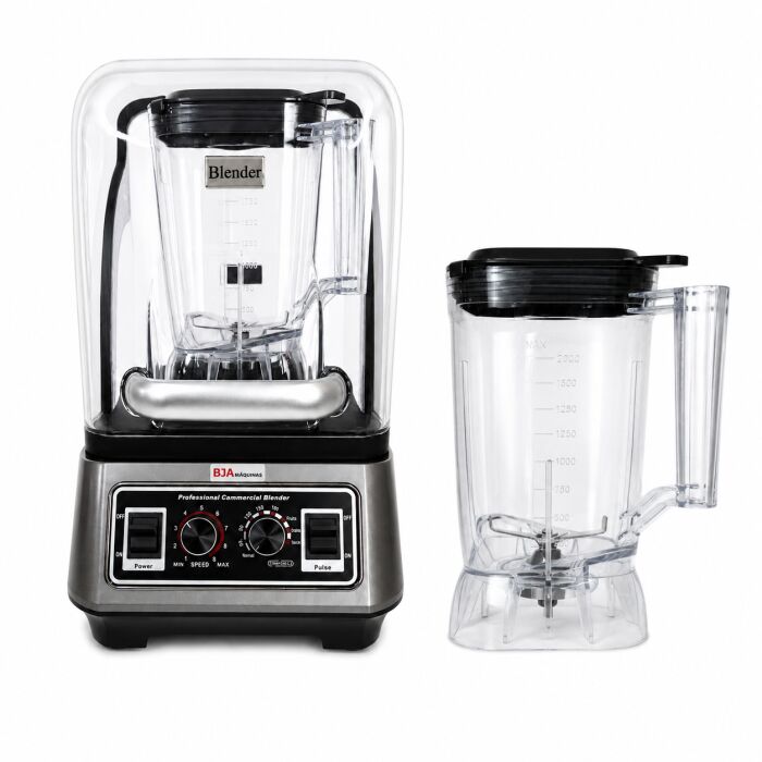 Imagem de Kit Liquidificador Blender Silencioso 2000W Bja-2L-S2W  + Jarra Completa
