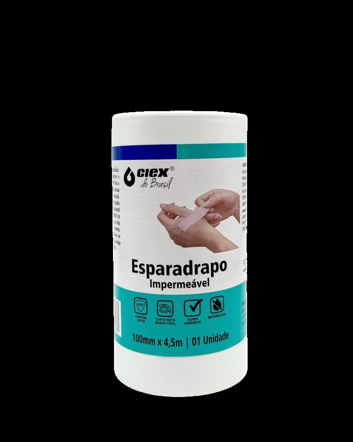 Imagem de Esparadrapo Branco 100 mm x 4,5 m Ciex