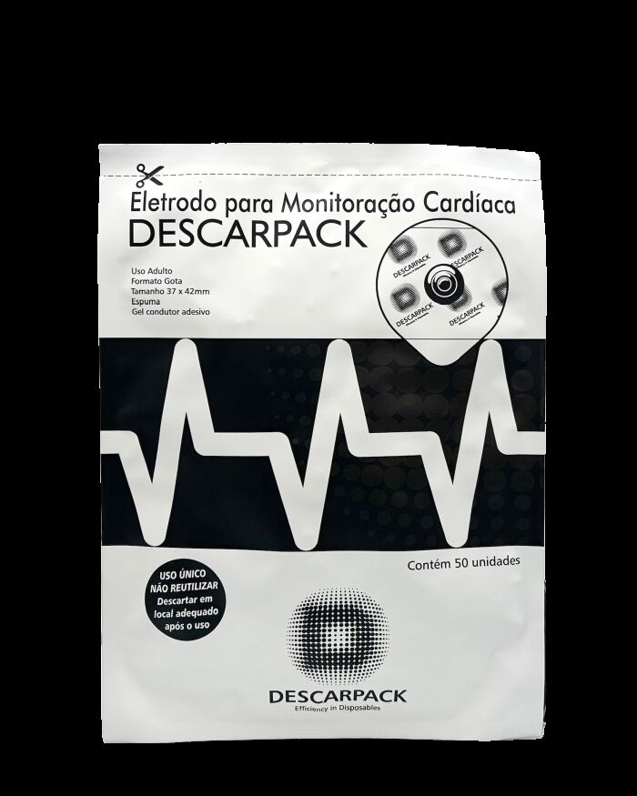 Imagem de Eletrodo Descartável Adulto Descarpack