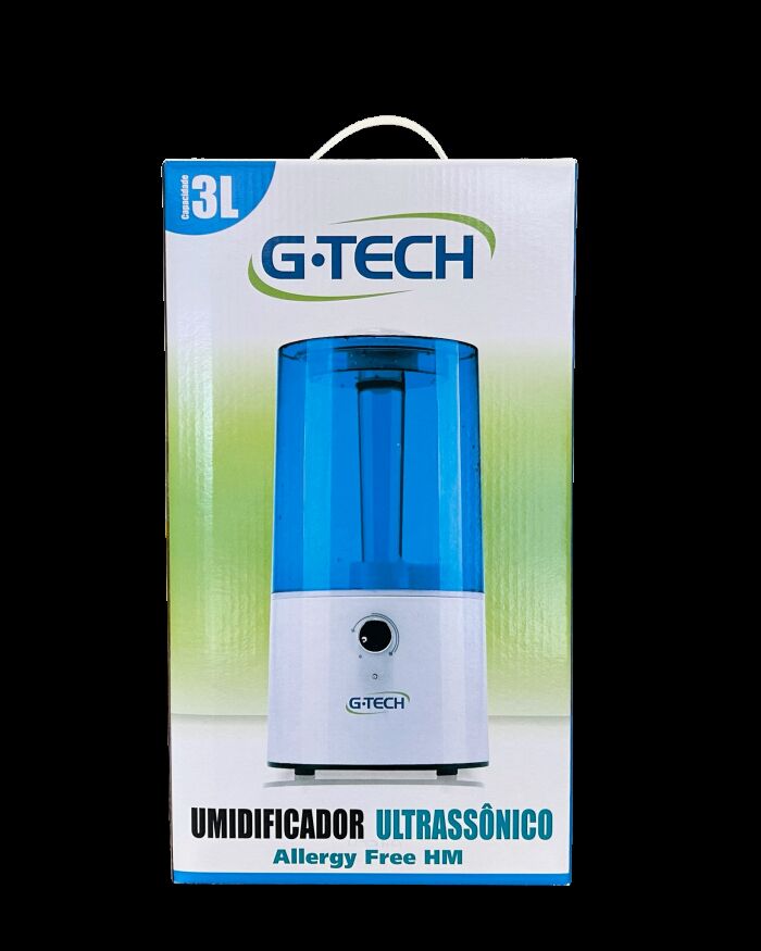 Imagem de Umidificador de Ar Ultrassônico Allergy Free HM G-Tech