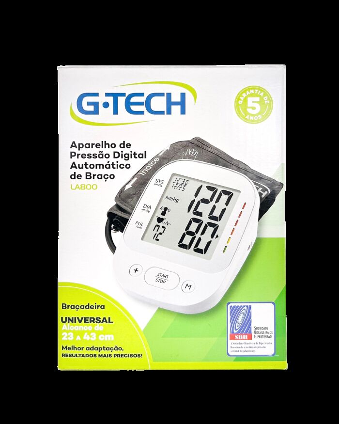 Imagem de Aparelho de Pressão Digital Automático de Braço LA800 G-Tech