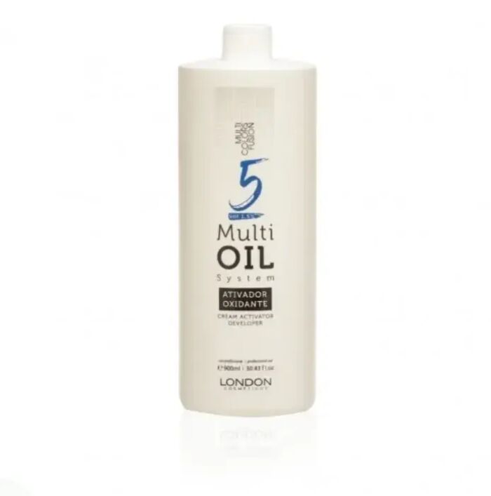Imagem de Água Oxigenada 05 Volumes Multi Oil System London 900Ml