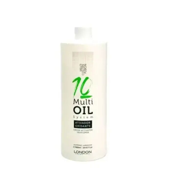Imagem de Água Oxigenada 10 Volumes Multi Oil System London 900Ml