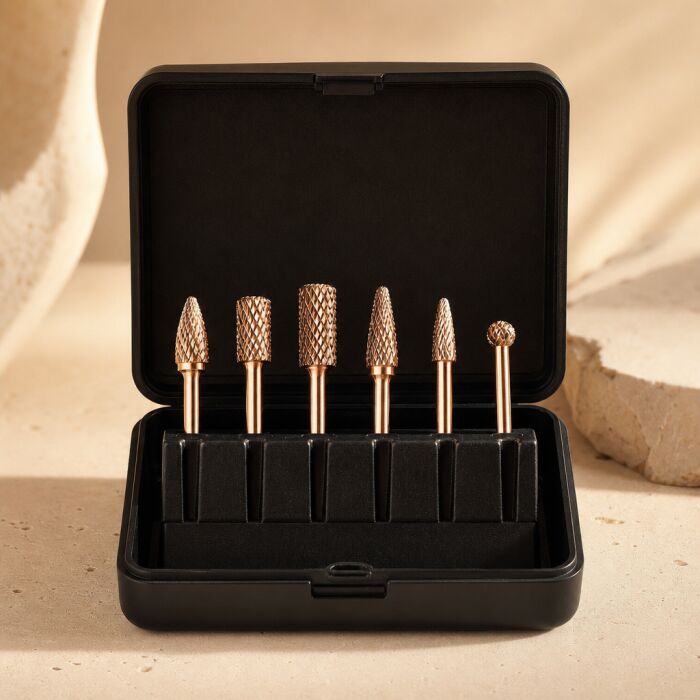 Imagem de Kit de Brocas para Motor de Unha 6 Peças