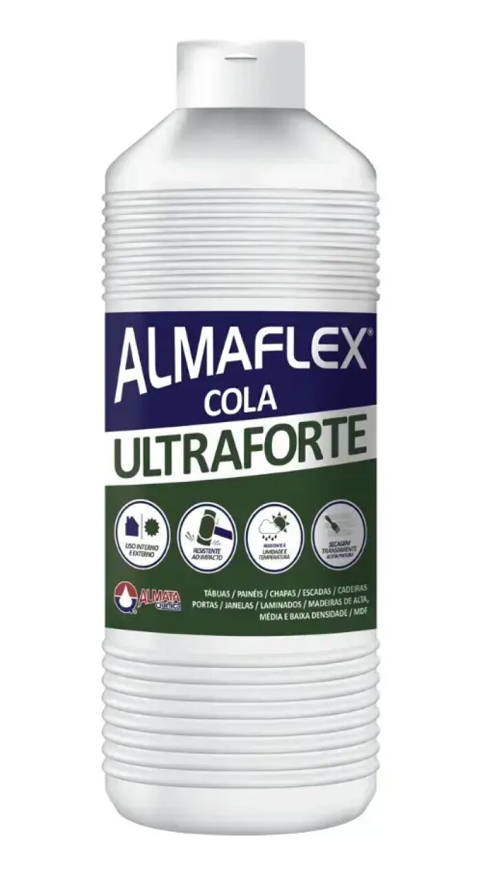 Imagem de COLA ALMAFLEX ULTRAFORTE 993 1KG (BRANCA)