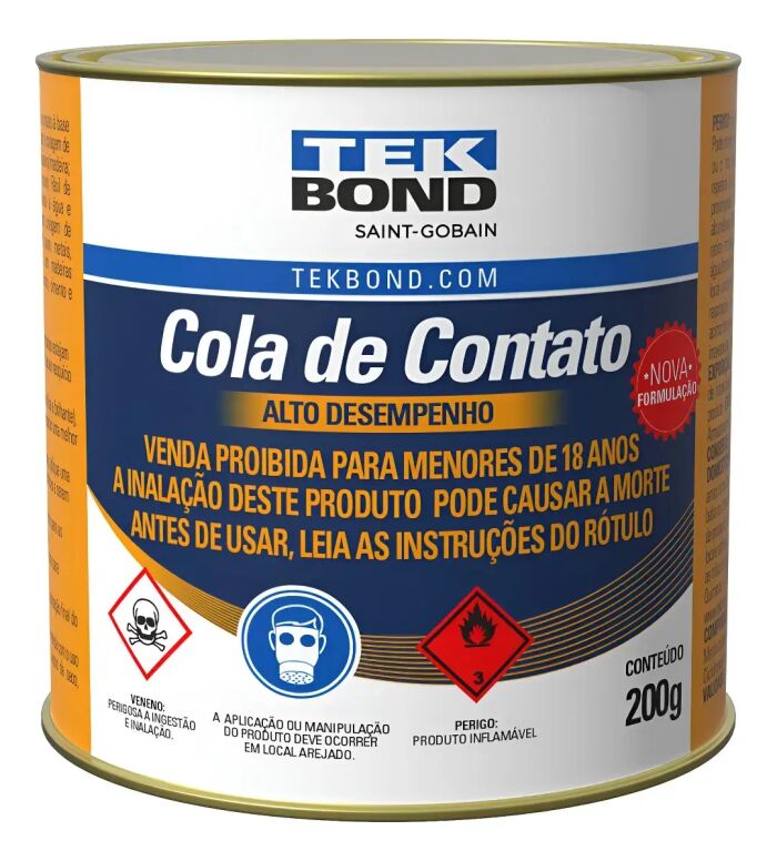 Imagem de COLA DE CONTATO TEK BOND 200GR