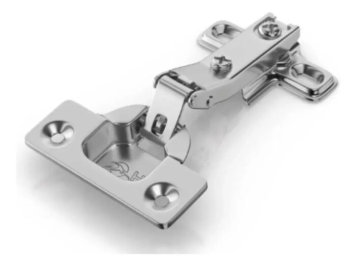 Imagem de DOBRADIÇA 26MM CURVA METAL