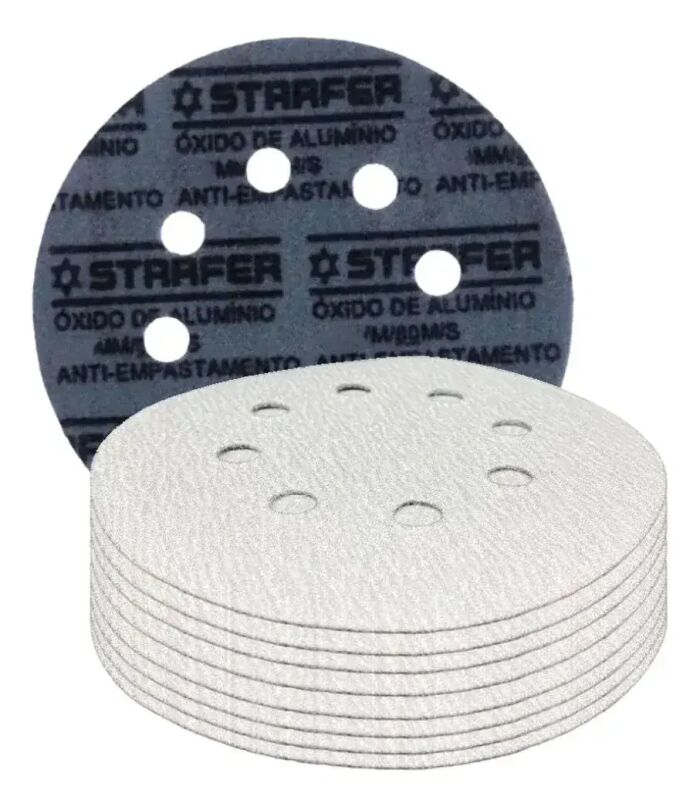 Imagem de LIXA DISCO HOOKIT 150MM 8 FUROS VELCRO