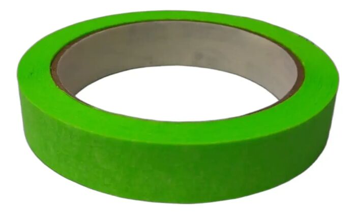 Imagem de FITA CREPE VERDE 24MM DE LARGURA