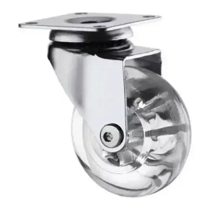 Imagem de RODIZIO GEL 50MM CHAPA SEM FREIO