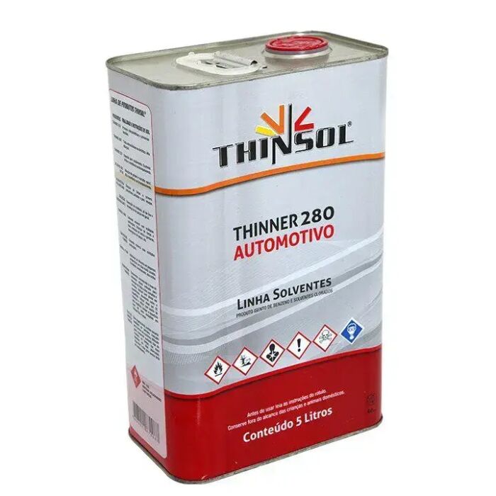 Imagem de THINNER THINSOL PROFISISONAL 5 LITROS (280)