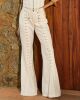 Imagem adicional 1 do item CALCA SARJA ILHOS OFF WHITE - MURAU