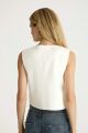 Imagem adicional 2 do item COLETE CAMELIA BEGE SUGAR - NV
