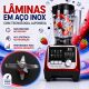 Imagem adicional 5 do item Kit Blender BJA Smart Turbo 2000W + Jarra Completa – Vermelho – Modelo BJA-2L-2W