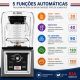 Imagem adicional 2 do item Blender Liquidificador Modelo BJA-2L-S2W-2 Potência 2000w Com Capa Antirruído Smart
