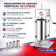 Imagem adicional 1 do item Ensacadeira BJA-10kg Aço Inox - Canhão de Linguiça Vertical Modelo BJA-10L