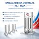 Imagem adicional 0 do item Ensacadeira BJA-7kg Aço Inox - Canhão de Linguiça Vertical Modelo BJA-7L