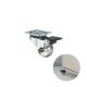 Imagem adicional 0 do item RODIZIO GEL 35MM CHAPA COM FREIO