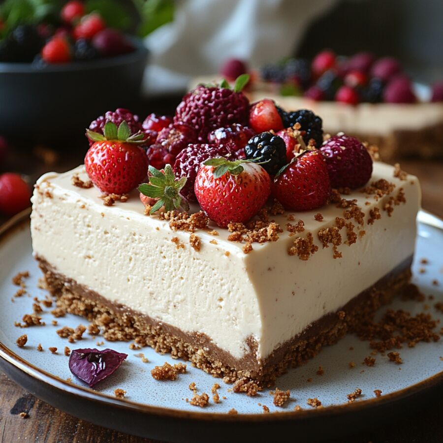 Imagem Cheesecake-vegano