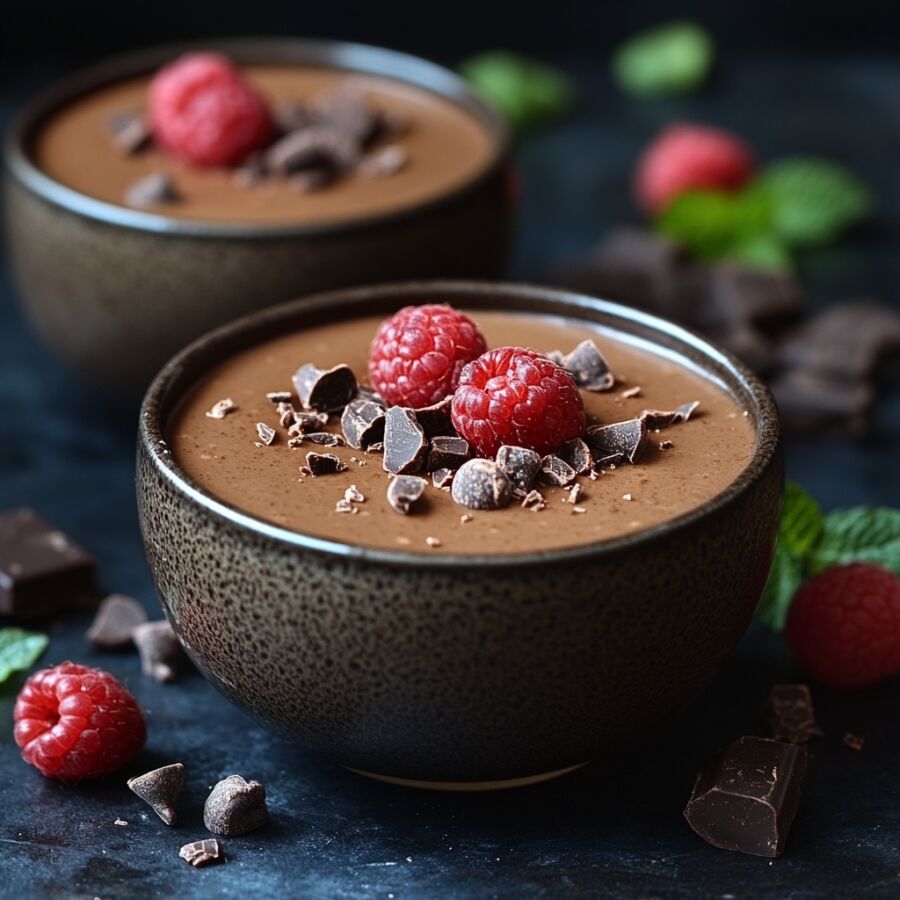 Imagem Mousse-de-chocolate
