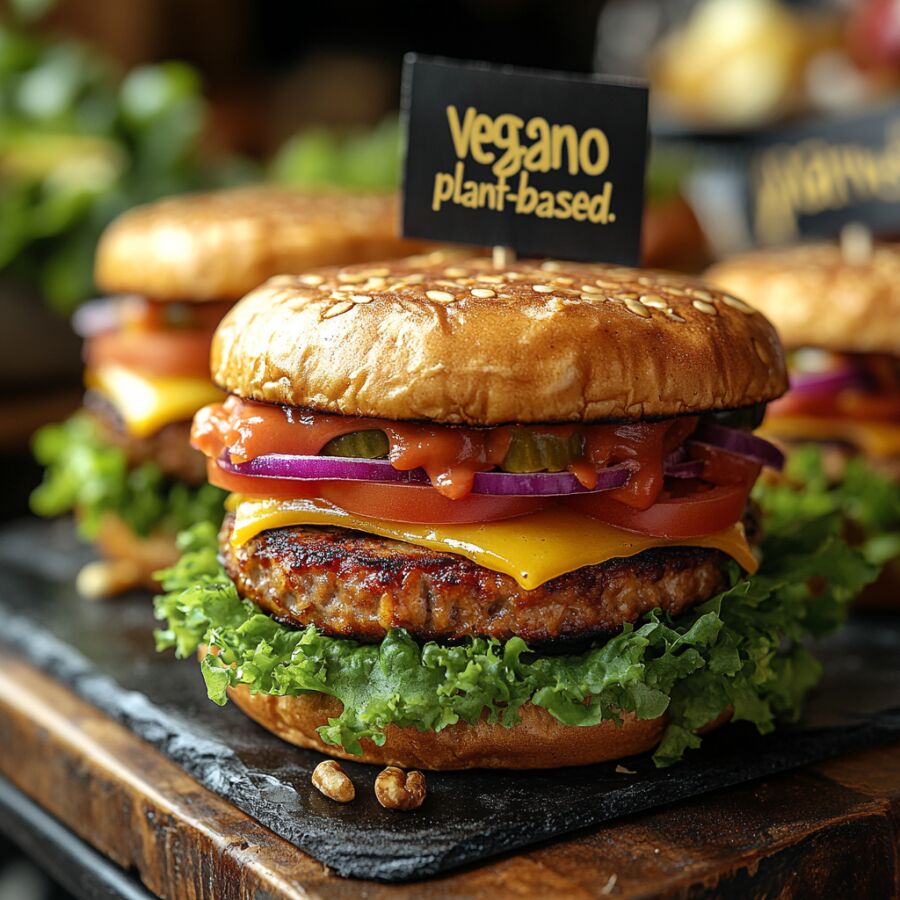 Imagem Hambúrguer-vegano