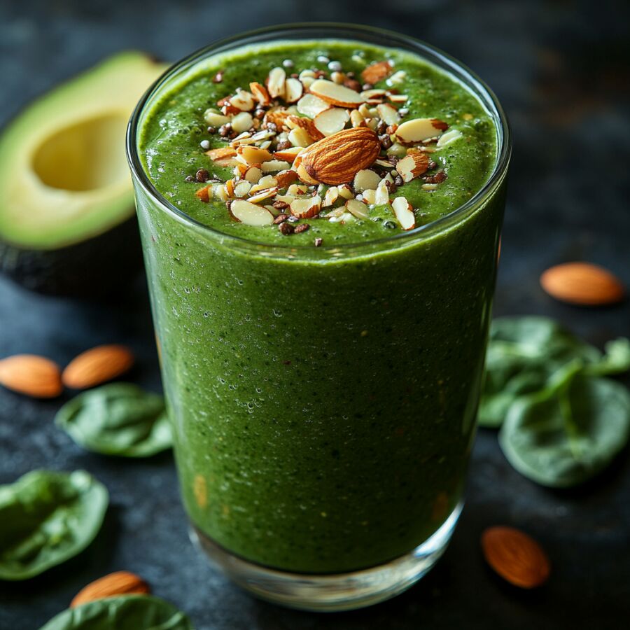Imagem Smoothie-de-abacate-e-espinafre