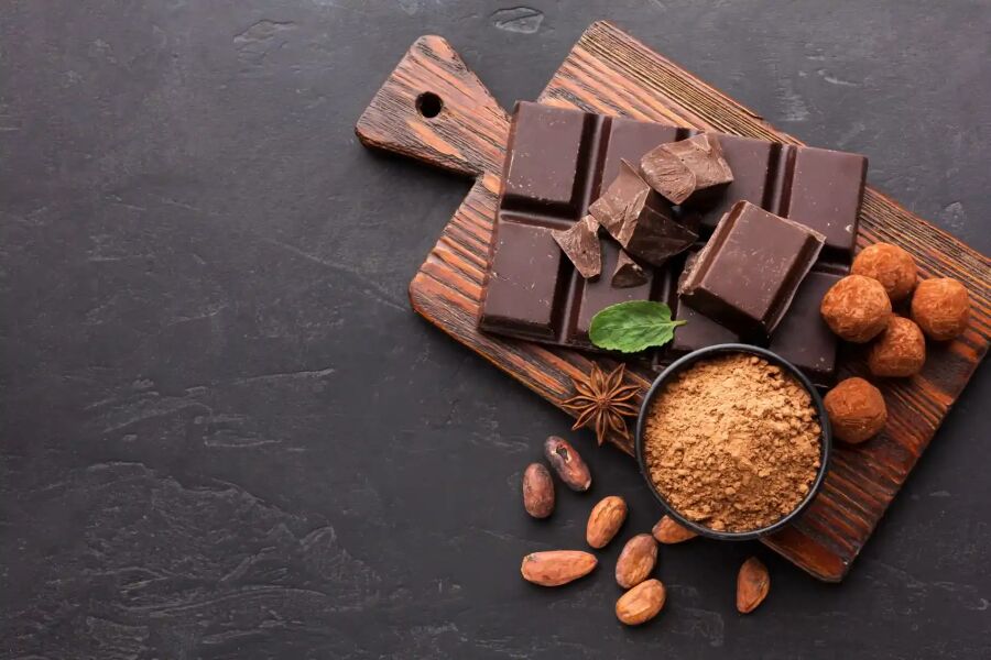 Imagem chocolate-amargo-especiarias-cacau-antioxidantes-naturais