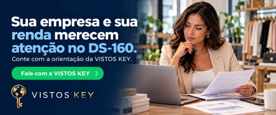 Imagem Precisa de ajuda para organizar sua solicitação de visto americano? Clique na imagem!