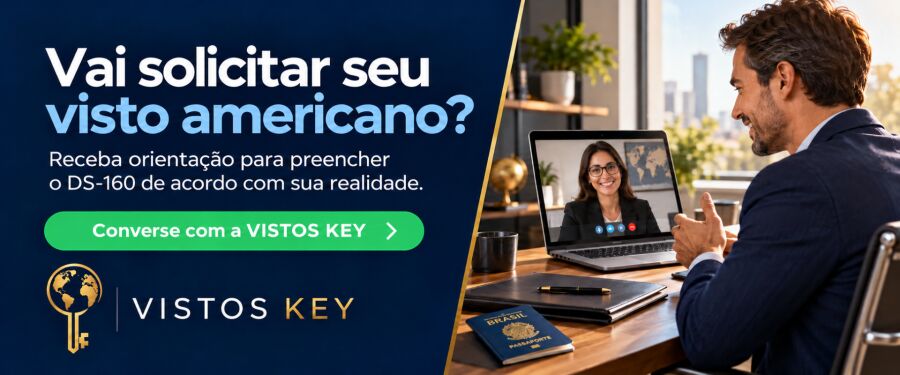 Imagem Precisa de ajuda para organizar sua solicitação de visto americano? Clique na imagem!