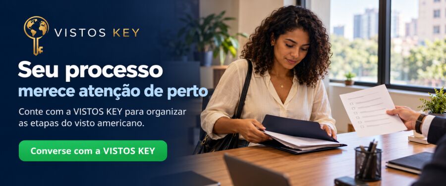 Imagem Precisa de ajuda para organizar sua solicitação de visto americano? Clique na imagem!