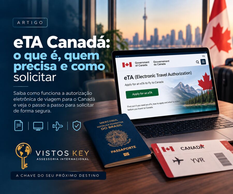 Imagem principal do artigo eTA canadense: quem pode solicitar e como funciona a autorização eletrônica para o Canadá