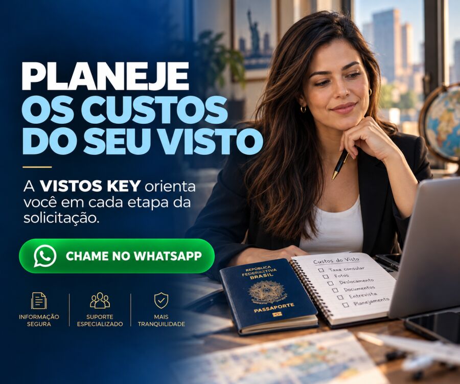 Imagem Planeje os custos do seu visto americano com ajuda da sua assessoria